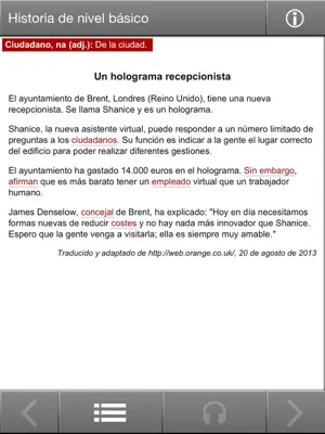 Español Interactivo android App screenshot 2